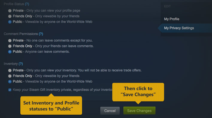 STEAM Trade FAQ