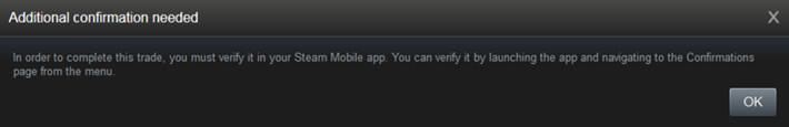 «Steam_mobil_säkerhet_bekräftelse»