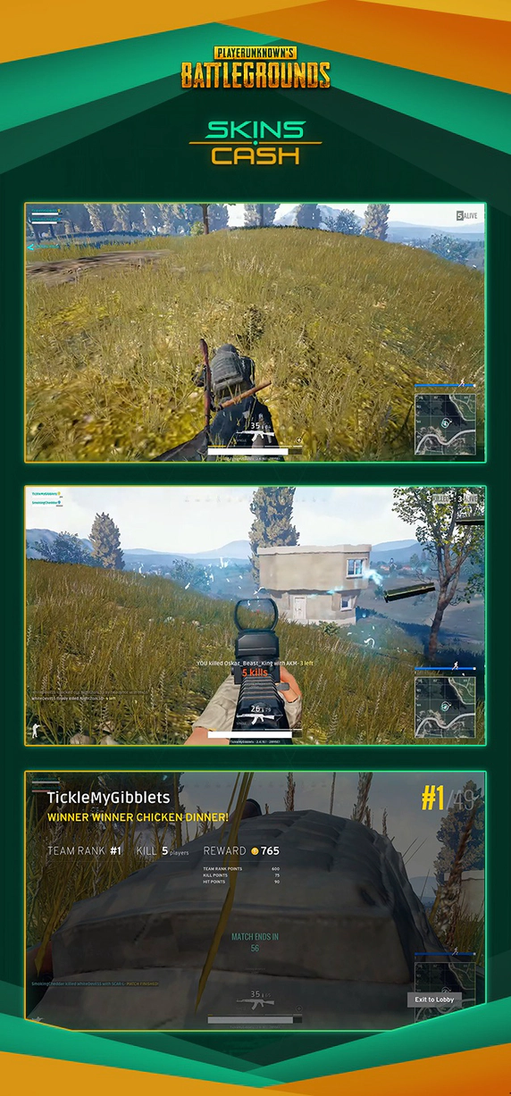 How to survive in the late game in PUBG