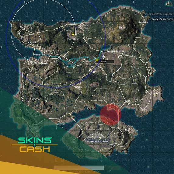 Avoid red zones