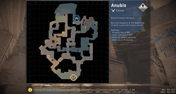 anubis map callouts