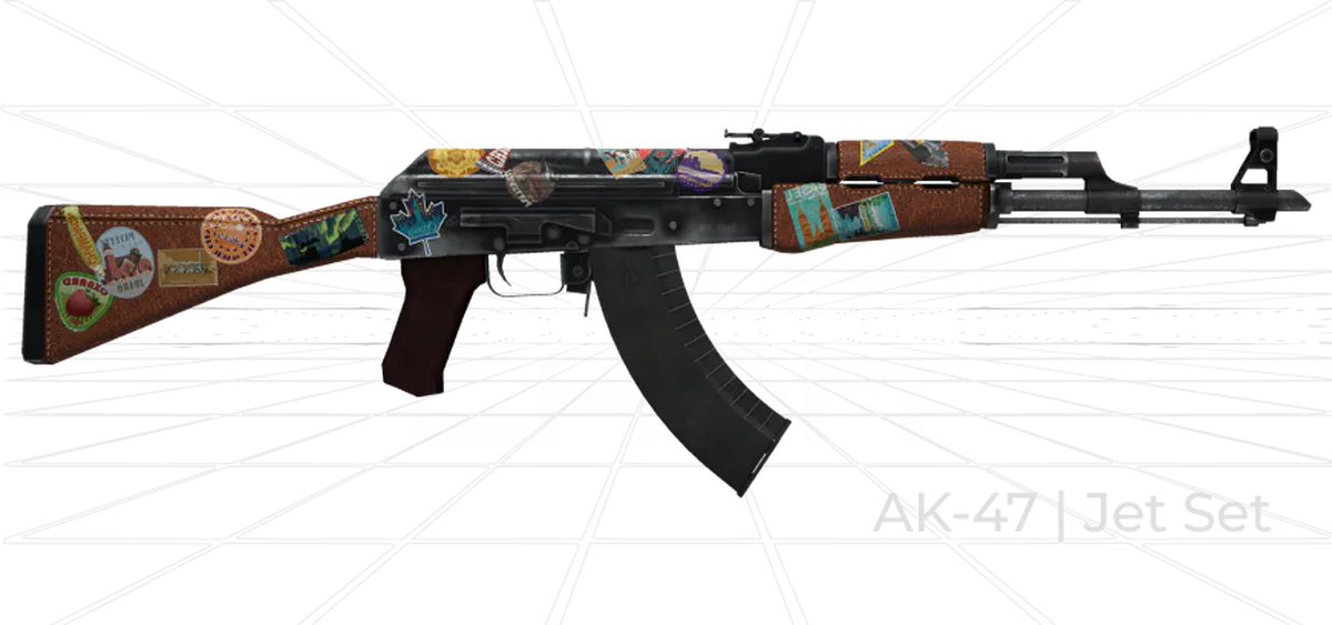 AK-47 Jet Set CS2 skin