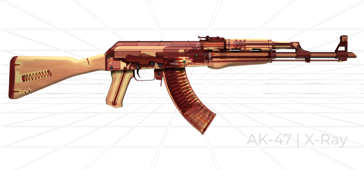 AK-47 X-Ray CS2 skin