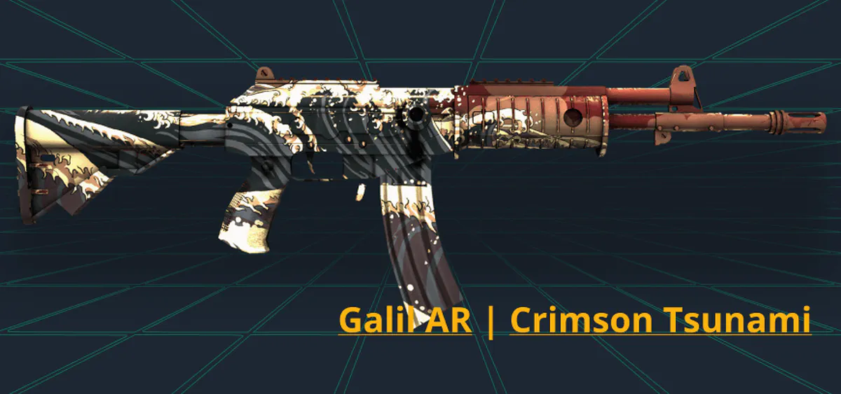 Galil AR _ Crimson Tsunami