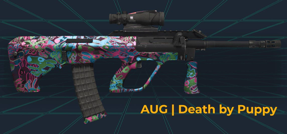 AUG Death by Pappy skin