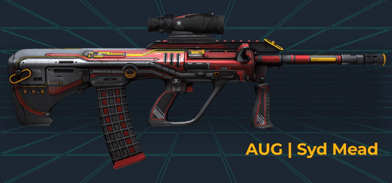 AUG Syd Mead skin