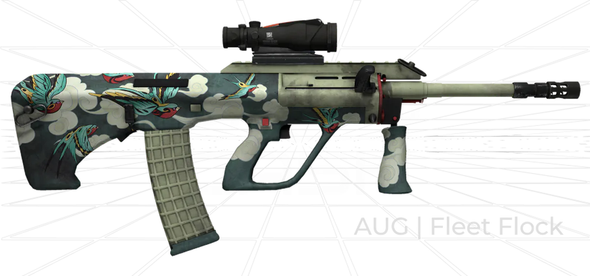 AUG Fleet Flock skin