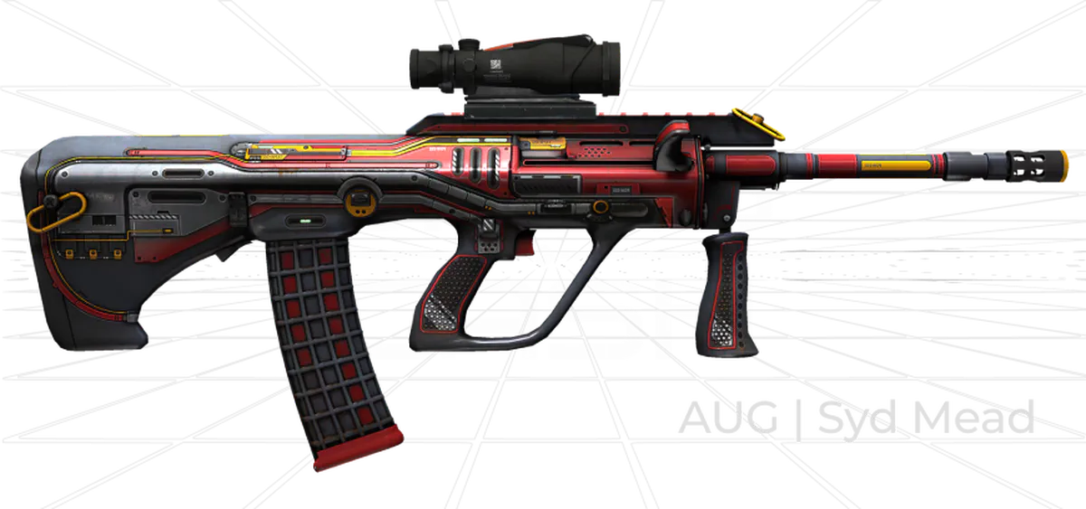 AUG Syd Mead skin