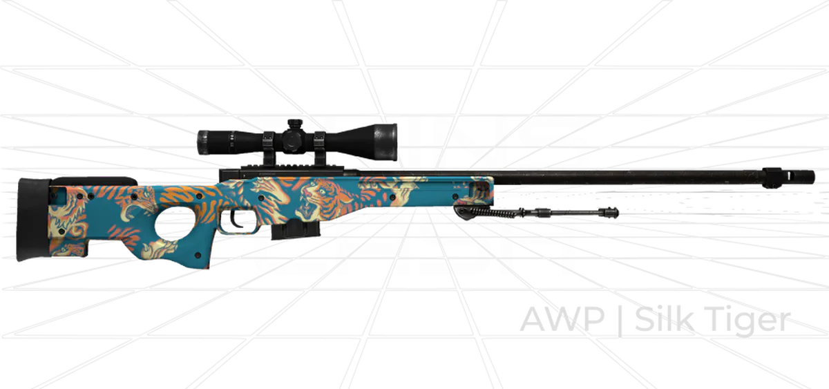 AWP Silk Tiger skin
