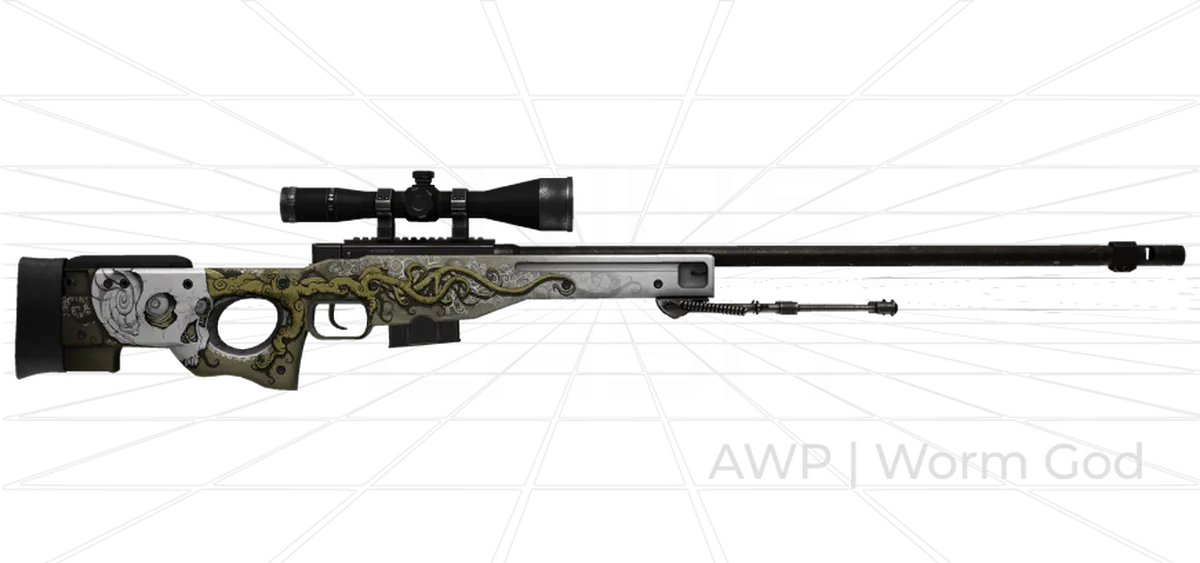 AWP Worm God skin
