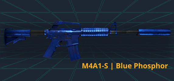 M4A1-S Blue Phosphor