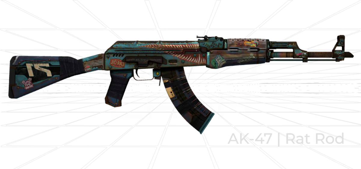 AK-47 Rat Rod CS2 skin