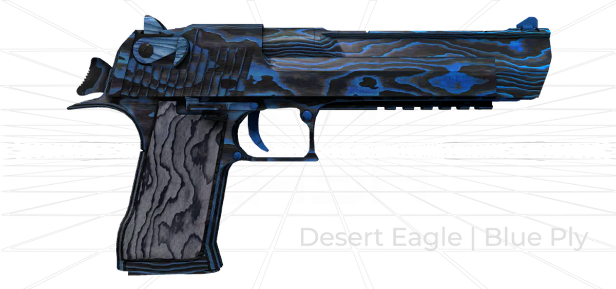 Desert Eagle Blue Ply CS2 skin