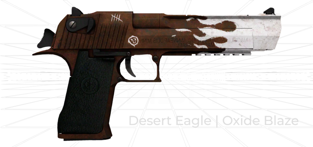 Desert Eagle Oxide Blaze CS2 skin