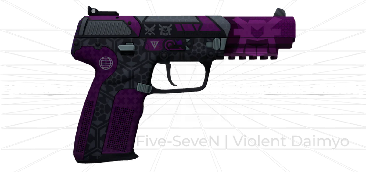 Five-SeveN Violent Daimyo CS2 skin