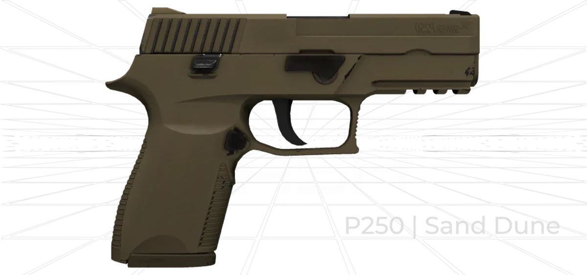 P250 Sand Dune CS2 skin