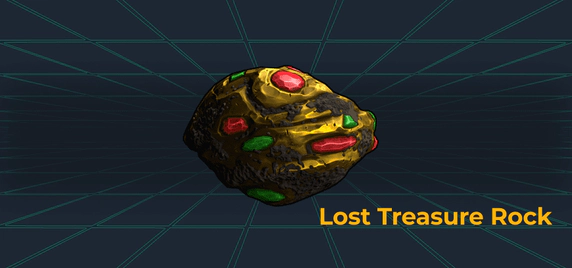 Lost Treasure Rock Rust Skin