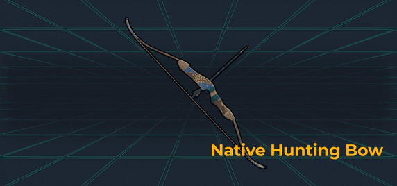 Native Hunting Bow Rust Skin