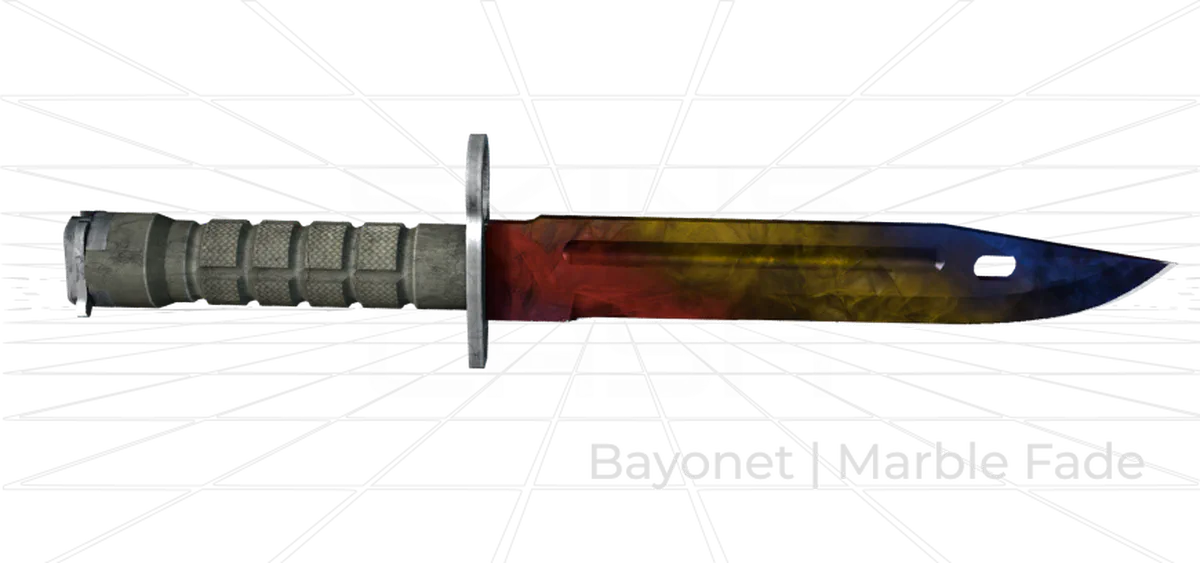bayonet marble fade skin