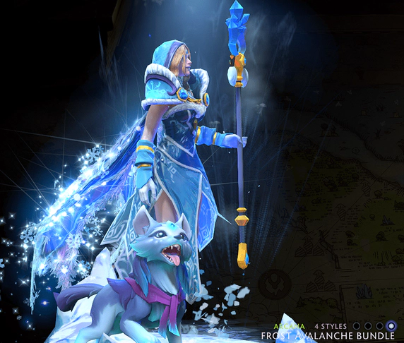 Frost Avalanche_Crystal Maiden