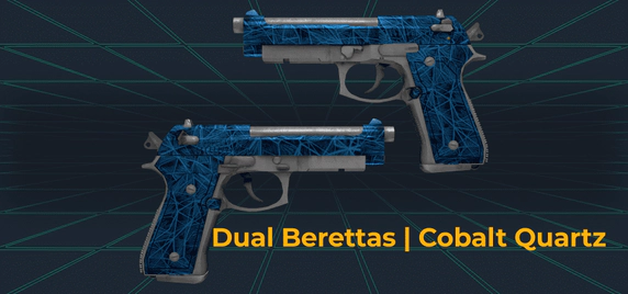 Dual Berettas Cobalt Quartz