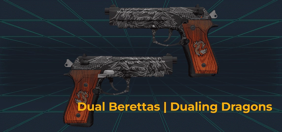 Dual Berettas Dualing Dragons