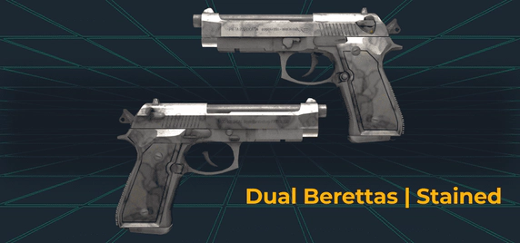Dual Berettas Stained