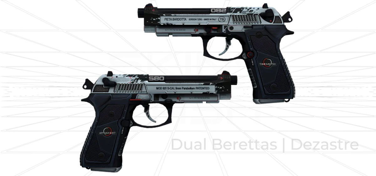 Dual Berettas Dezastre Skin