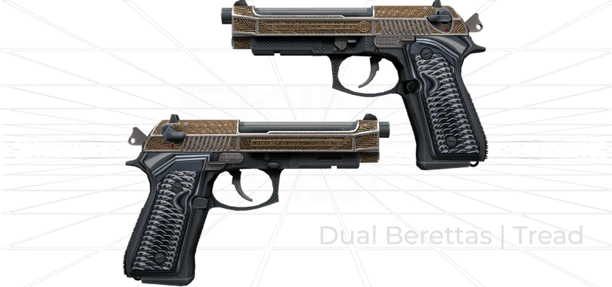 Dual Berettas Tread Skin