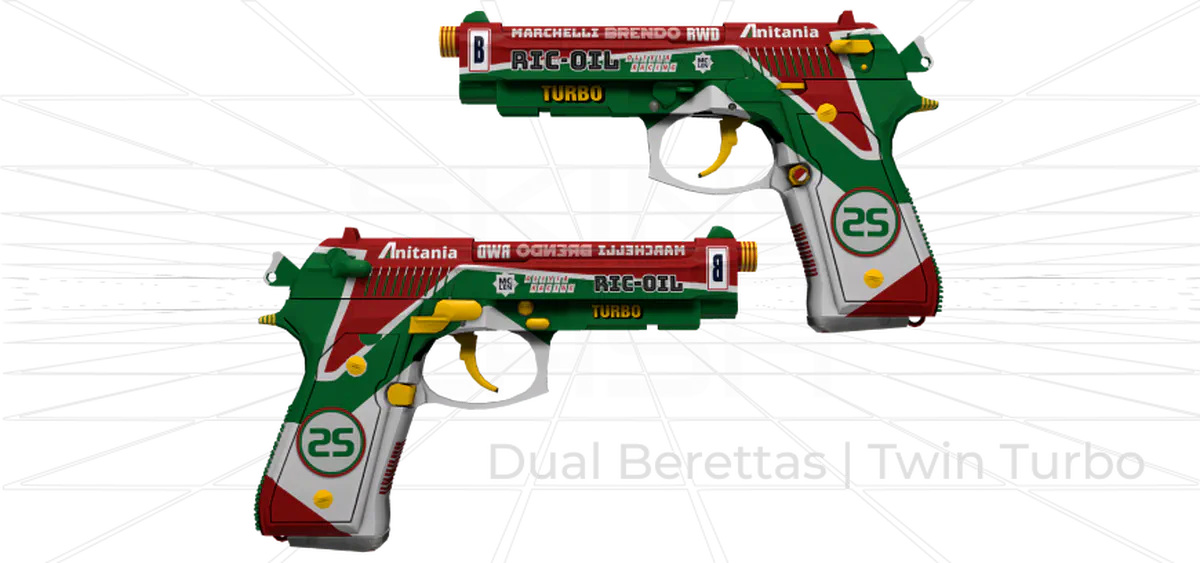 Dual Berettas Twin Turbo Skin