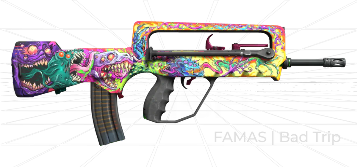 FAMAS Bad Trip CS2 skin