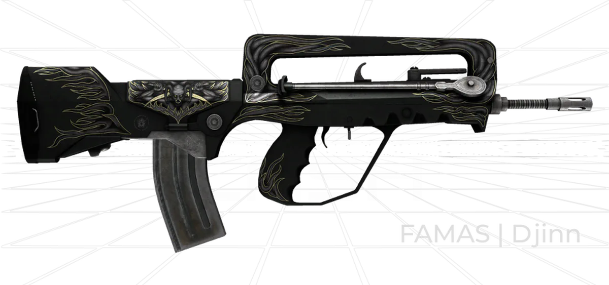 FAMAS Djinn CS2 skin