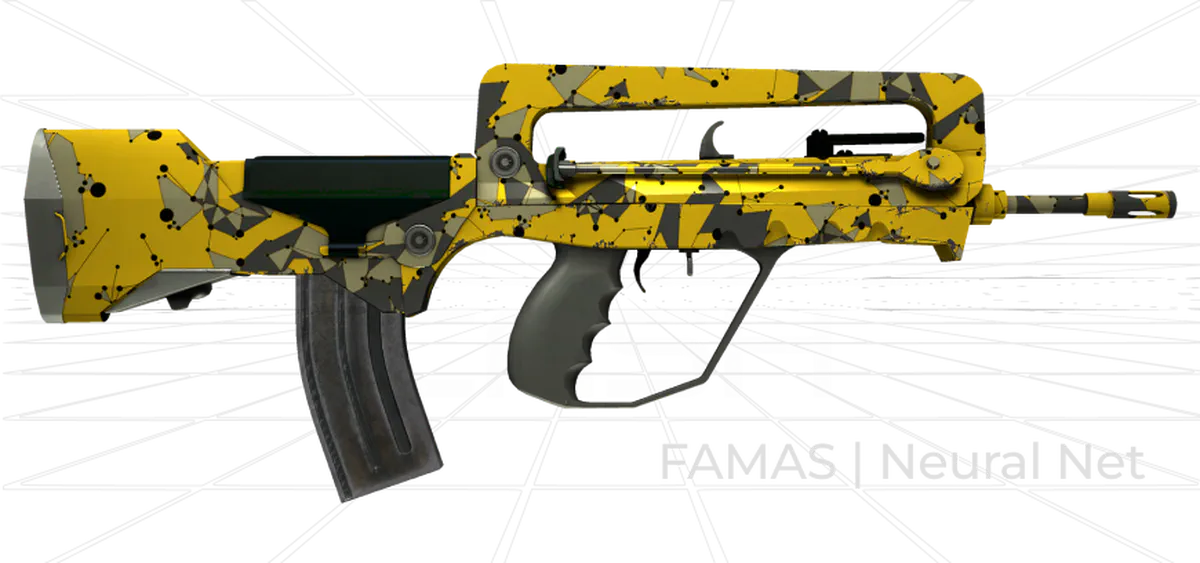 FAMAS Neural Net CS2 skin