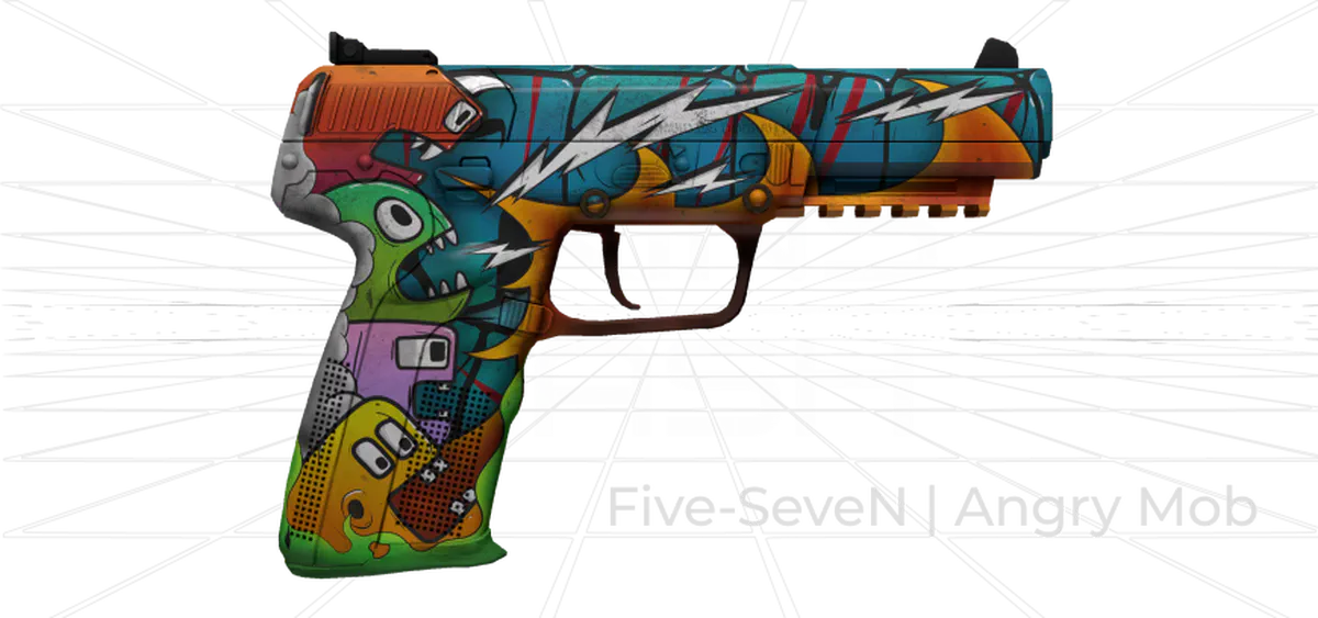 Five-SeveN Angry Mob CS2 skin