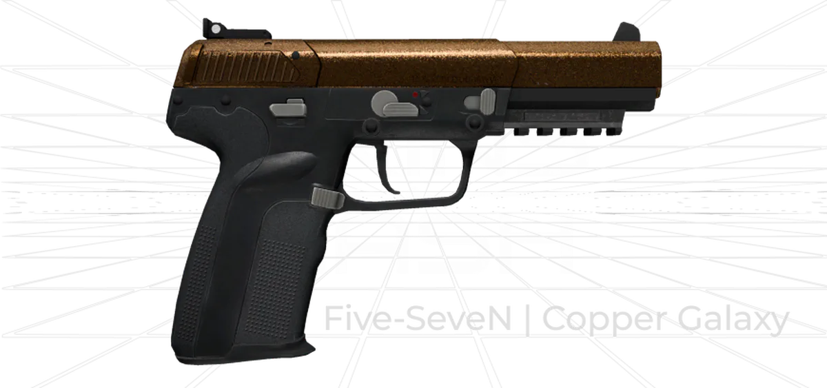 Five-SeveN Copper Galaxy CS2 skin