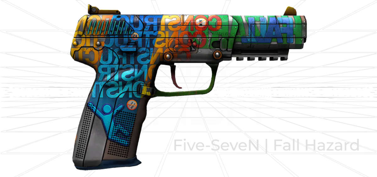 Five-SeveN Fall Hazard CS2 skin