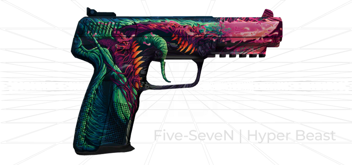 Five-SeveN Hyper Beast CS2 skin