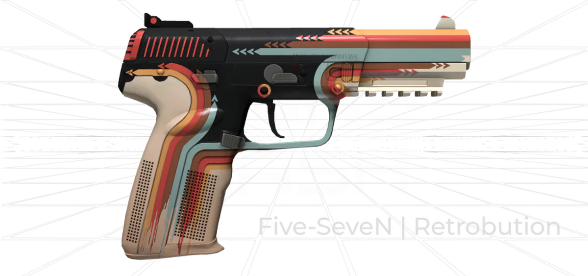 Five-SeveN Retrobution CS2 skin