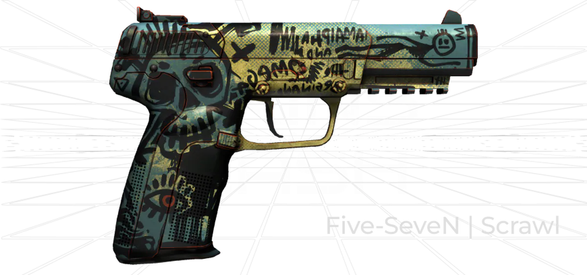 Five-SeveN Scrawl CS2 skin