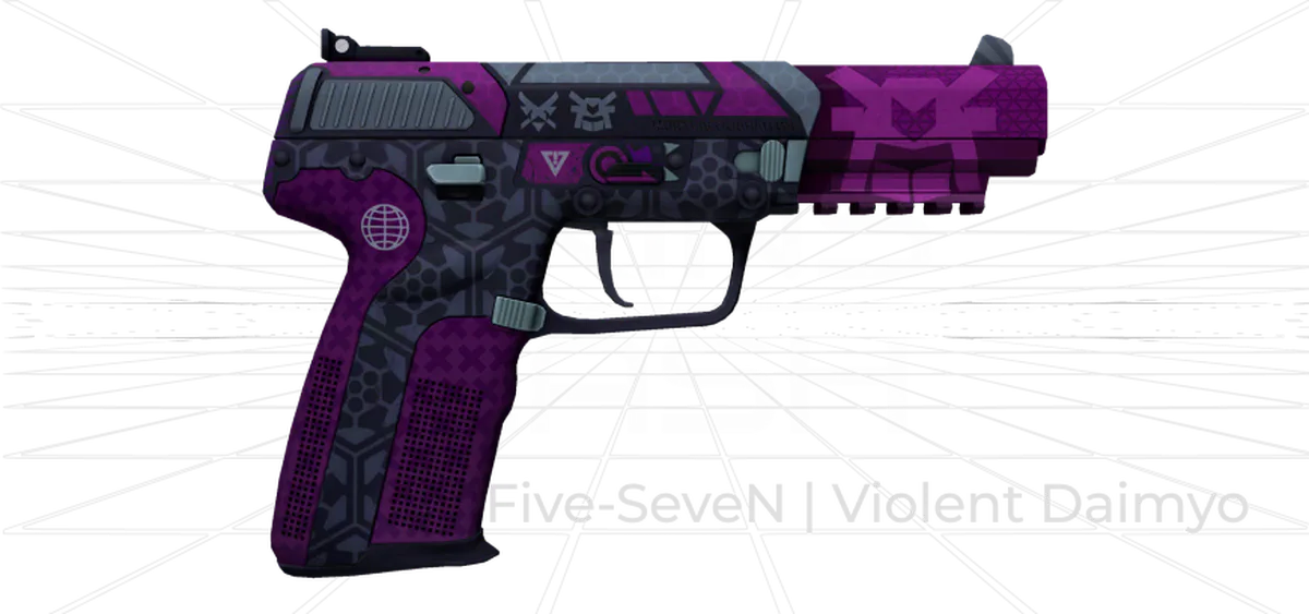 Five-SeveN Violent Daimyo CS2 skin