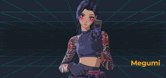 Megumi fortnite skin