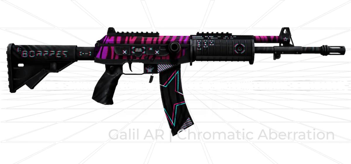 Galil AR Chromatic Aberration CS2 skin
