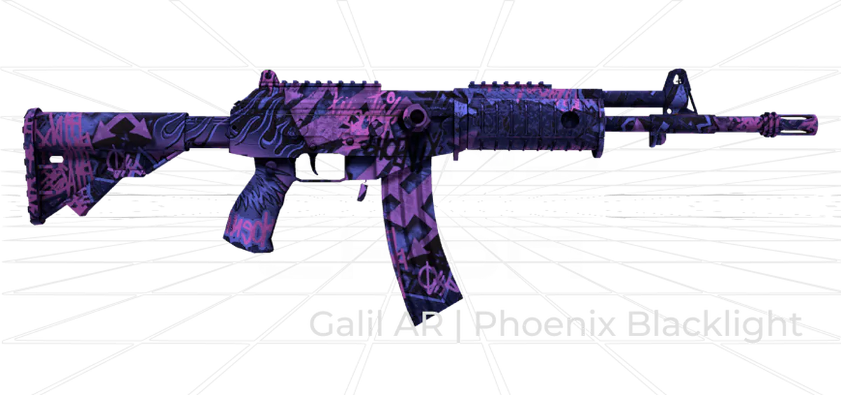 Galil AR Phoenix Blacklight CS2 skin