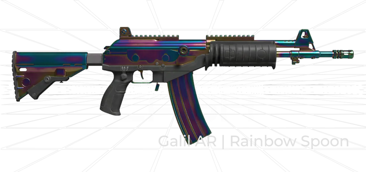 Galil AR Rainbow Spoon CS2 skin