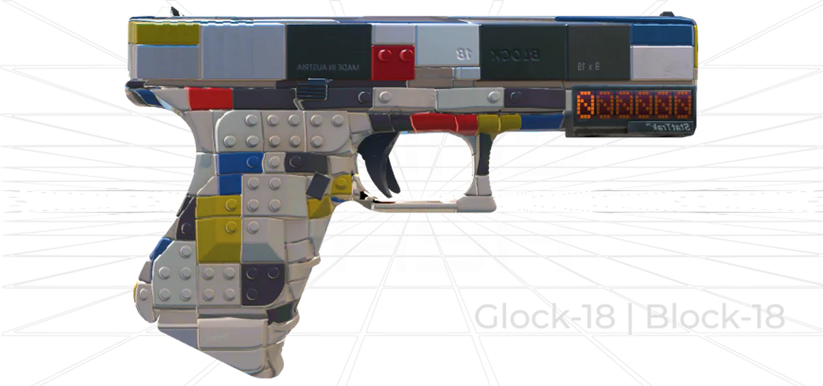 Glock-18 Block-18 CS2 skin