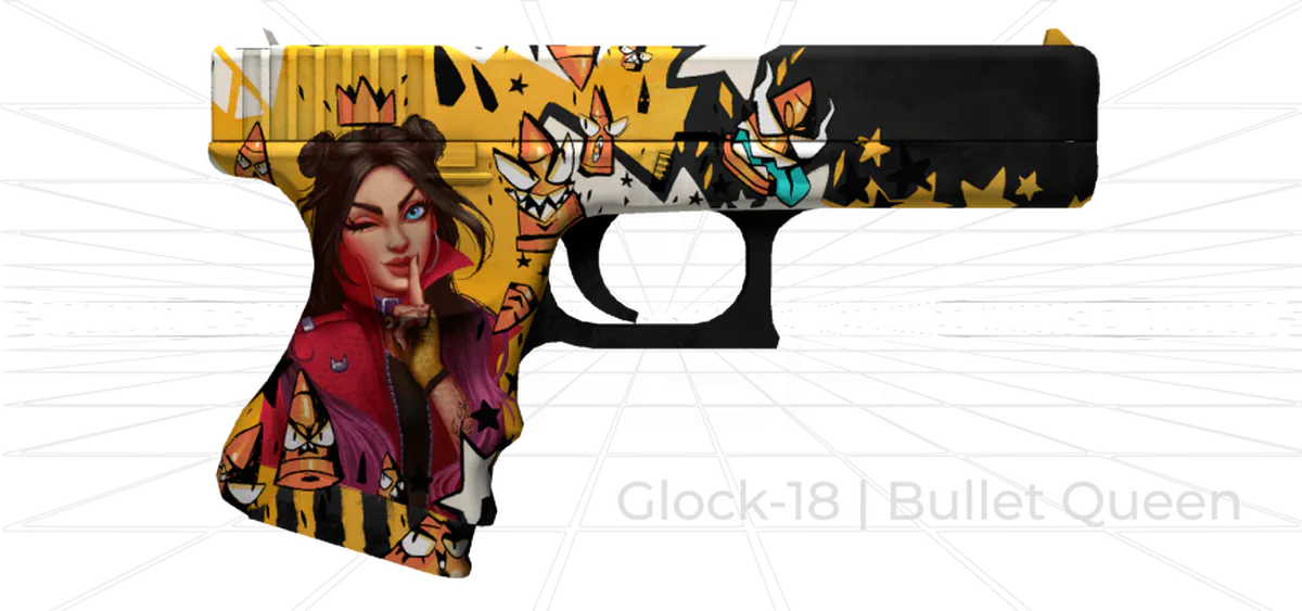 Glock-18 Bullet Queen CS2 skin