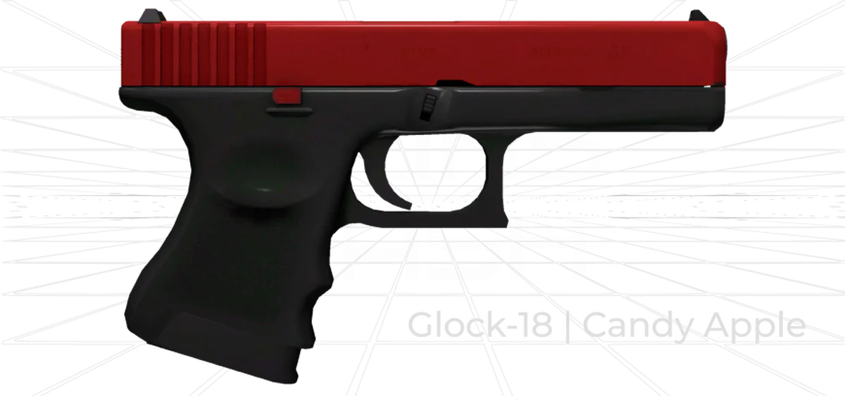 Glock-18 Candy Apple CS2 skin