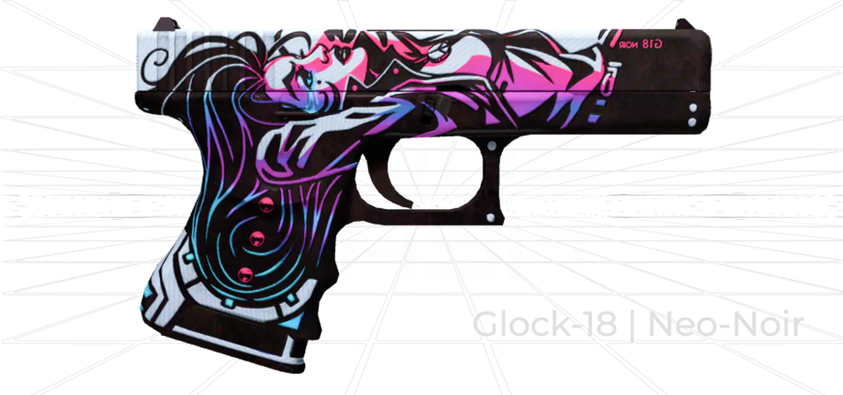 Glock-18 Neo-Noir CS2 skin