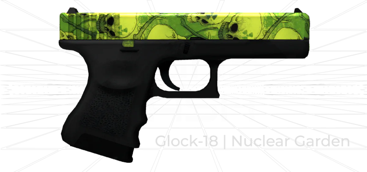Glock-18 Nuclear Garden CS2 skin