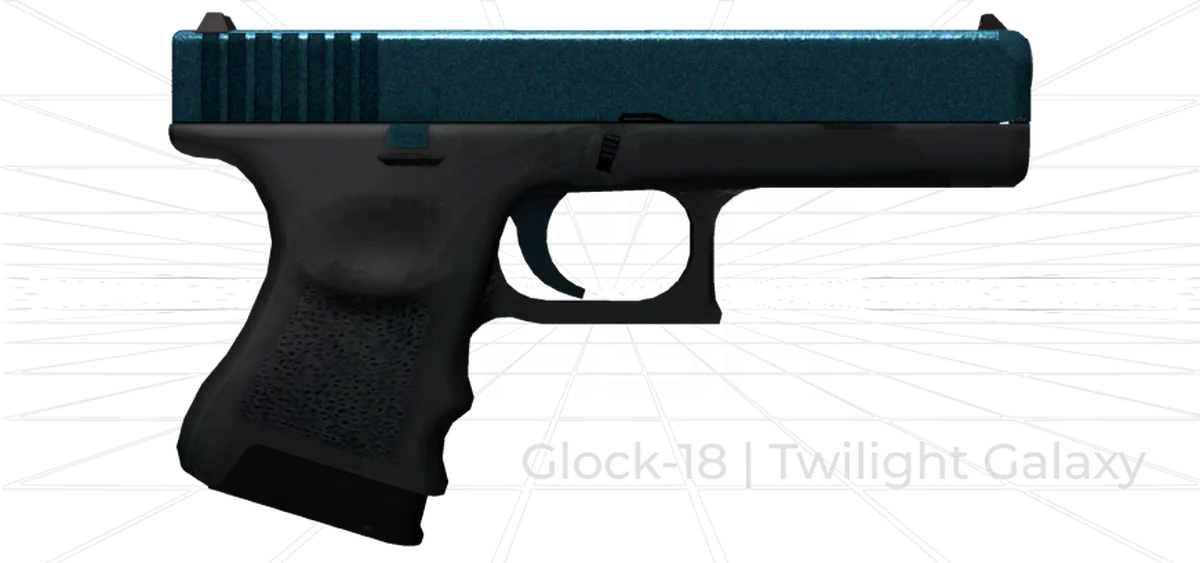 Glock-18 Twilight Galaxy CS2 skin